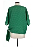 MICHAEL Michael Kors 100% Polyester Green 3/4 Sleeve Blouse Size L - photo 2