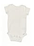 Gerber Solid Ivory Short Sleeve Onesie 9-12 MO / 12 MO - photo 1