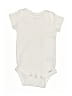 Gerber Solid Ivory Short Sleeve Onesie 9-12 MO / 12 MO - photo 1