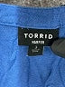 Torrid 100% Rayon Blue Sleeveless Blouse Size 3X Plus (3) - photo 7