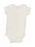 Gerber Solid Ivory Short Sleeve Onesie 9-12 MO / 12 MO - photo 2