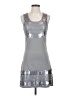 Assorted Brands Metallic Silver Cocktail Dress Size XSEstimated - photo 1