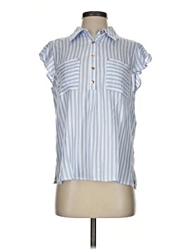 Jones New York Signature Sleeveless Button-Down Shirt (view 1)