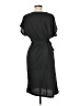Joe Fresh Solid Gray Casual Dress Size M - photo 2
