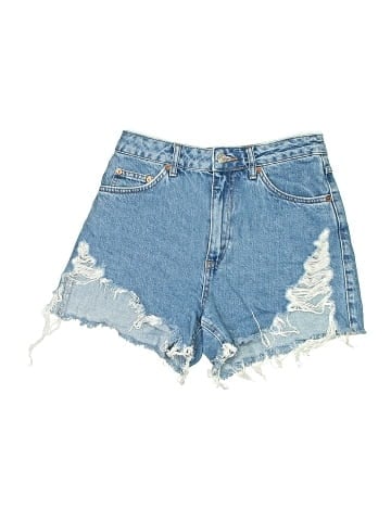 Topshop Denim Shorts (view 1)