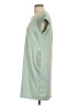 Unbranded Solid Green Casual Dress Size L - photo 5