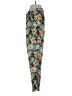 Tucker 100% Silk Floral Teal Silk Pants Size P (petite) - photo 5