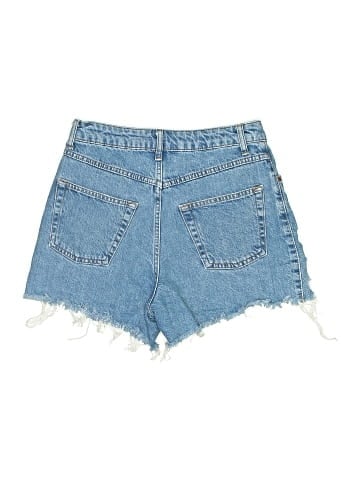 Topshop Denim Shorts (view 2)