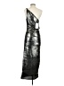 Emory Park Metallic Silver Cocktail Dress Size M - photo 2