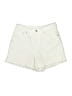 Unbranded 100% Cotton Ivory Shorts Size EU (IT) 38 / US 2 - photo 1