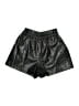 Qianxizhan 100% Polyester Metallic Black Shorts Size L - photo 1