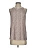 Adrianna Papell Silver Pink Sleeveless Top Size S - photo 1