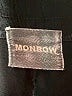 Monrow Solid Black Casual Pants Size M - photo 7
