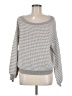 Shein 100% Polyester Houndstooth Gray Pullover Sweater Size 4 - photo 1
