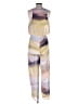 Apana 100% Polyester Tie-dye Purple Jumpsuit Size S - photo 2