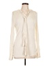 CAbi Ivory Long Sleeve Polo Size L - photo 1