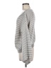 Shein 100% Polyester Houndstooth Gray Pullover Sweater Size 4 - photo 5