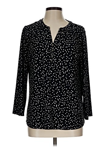 Anne Klein 3/4 Sleeve Blouse (view 1)