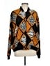 Teddi 100% Polyester Print Orange Jacket Size 1X - photo 1