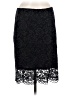 Naf Naf 100% Polyester Black Formal Skirt Size EU (FR) 42 / US 10 - photo 1