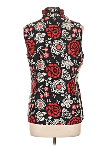 Tory Burch Sleeveless Silk Top (view 2)