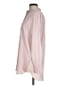 Ann Taylor 100% Polyester Stripes Pink Long Sleeve Blouse Size M - photo 5