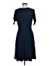 ModCloth Solid Blue Casual Dress Size M - photo 2