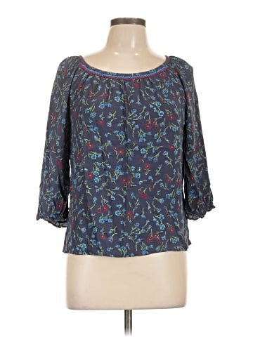 Saint Tropez West 3/4 Sleeve Blouse (view 1)