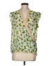 CAbi 100% Polyester Green Sleeveless Blouse Size M - photo 1