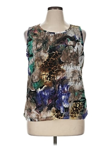 Draper's & Damon's Sleeveless Blouse (view 1)