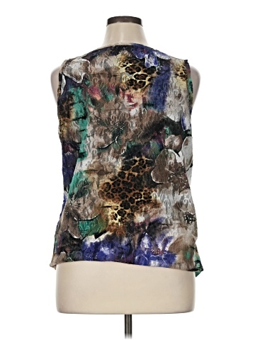 Draper's & Damon's Sleeveless Blouse (view 2)