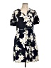 Rumia Floral Blue Casual Dress Size L - photo 1