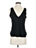 Leith 100% Polyester Black Sleeveless T-Shirt Size XS - photo 1