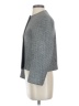 H&M Chevron-herringbone Gray Blazer Size XS - photo 5