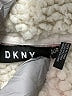 DKNY 100% Polyester Gold Zip Up Hoodie Size 14 - 16 - photo 3