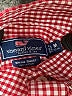 Vineyard Vines 100% Cotton Checkered-gingham Red Long Sleeve Button-Down Shirt Size 12 - 14 - photo 3
