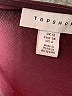 Topshop 100% Polyester Burgundy Kimono Size 6 - photo 8