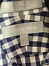 Nordstrom 100% Cotton Checkered-gingham Blue Long Sleeve Button-Down Shirt Size 12 - photo 3