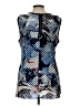 Alfani Blue Sleeveless Blouse Size L - photo 2