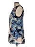 Alfani Blue Sleeveless Blouse Size L - photo 5