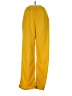 Unbranded Solid Yellow Track Pants Size 4 - photo 1