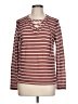 Doe & Rae Burgundy Long Sleeve Top Size L - photo 1