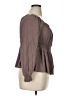 Torrid Brown 3/4 Sleeve Blouse Size 1X Plus (1) - photo 4