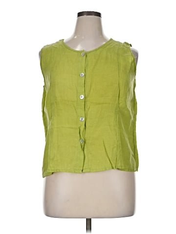 Flax Sleeveless Blouse (view 1)