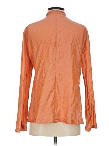 Unbranded Long Sleeve Silk Top (view 2)
