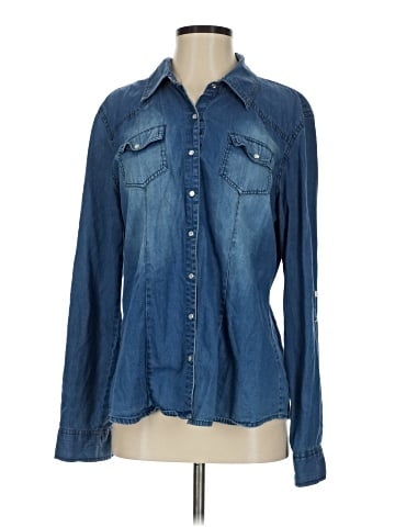 Canyon River Blues Long Sleeve Button-Down Shirt (view 1)