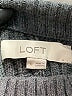 Ann Taylor LOFT 100% Cotton Gray Pullover Sweater Size M - photo 7