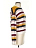 Rag Poets Stripes White Turtleneck Sweater Size S - photo 4