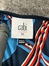 CAbi 100% Polyester Blue Sleeveless Blouse Size XL - photo 7