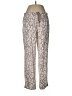Soma Animal Print Gray Casual Pants Size M - photo 1